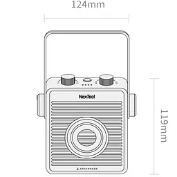 Кемпінговий ліхтар-повербанк з ручкою Xiaomi Nextool NE20093 1800 лм, 13500 мАг, 150 год - мініатюра 10