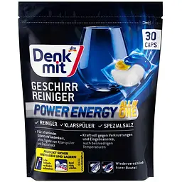 Капсули для посудомийної машини DenkMit Multi-Power Energy Caps, 30 шт.