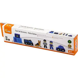 Набір для залізниці Viga Toys Поліцейська дільниця (50814) - мініатюра 3