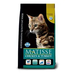 Сухий корм Farmina Matisse Adult Chicken & Turkey для дорослих котів, курка та індічка, 1.5 кг