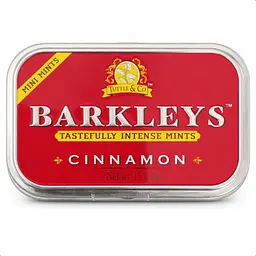 Льодяники Barkleys Tastefully Intense Mints Cinnamon 15г
