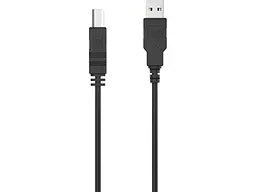 Кабель HP USB2.0 AM/BM 1м Black (DHC-PT100-1M) - мініатюра 2