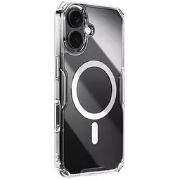 TPU чохол Nillkin Nature Pro Magnetic для Apple iPhone 16 Plus (6.7) Безбарвний (прозорий)