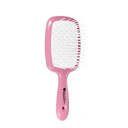 Щітка для волосся Salon Professional продувна 20 см SP0099 SL, Рожева з білим - мініатюра 6