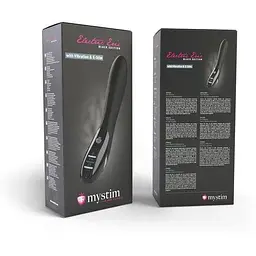 Містимулятор вібратор з електростимуляцією Mystim Electric Eric eStim Black - мініатюра 9