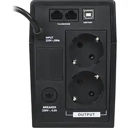 ДБЖ LogicPower U650VA-P (390Вт) - мініатюра 4