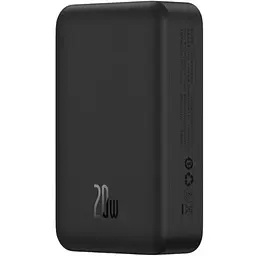 Портативний ЗП Power Bank Baseus EnerFill FM41 Mini Magnetic PD20W з БЗП 20000mAh (E0027U) Cosmic Black