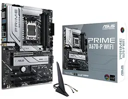 Материнська плата ASUS Prime X670-P Wi-Fi (90MB1BV0-M0EAY0) (Socket AM5, AMD X670, ATX) Б/в - мініатюра 5