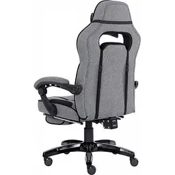 Крісло ігрове GT Racer X-2749-1 Gray/Black Suede (X-2749-1 Fabric Gray/Black Suede) - мініатюра 4