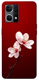 Чохол Demsky Sakura red для Oppo Reno 7 4G