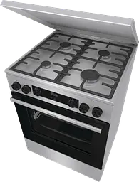 Плита комбінована Gorenje GKS6C71XF (FM6A4D-FPJDB) (7083202) - мініатюра 4