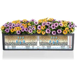 Вазон Lechuza Balconera Color 80 пісочно-коричневий (15706) - мініатюра 2