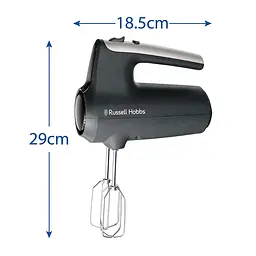 Russell Hobbs Міксер ручний Desire Matte Charcoal, 185 Вт чорно-сірий - мініатюра 5