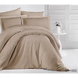 Комплект постільної білизни TAG Tekstil Євро 000211190 (LUXURY ST-1053) - мініатюра 1
