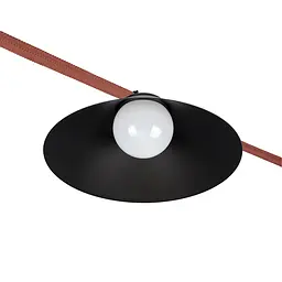 Трековий світильник LED Levistella 78012-BL06 BK, 12W, 4000K, чорний, для текстильних трекових систем