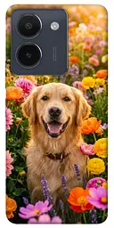 TPU чохол Demsky Flowery labrador для Vivo Y36