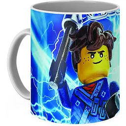Кухоль GeekLand Ніндзяго Ninjago Be lightning NI.01.06 330 мл білий - мініатюра 3