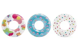 Надувне дитяче коло для плавання Intex Wet Set Collection 59259 діаметр 81 см від 8 років - мініатюра 2