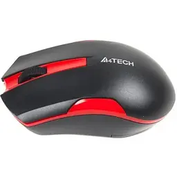 Миша A4Tech G3-200N Wireless black+red - мініатюра 2