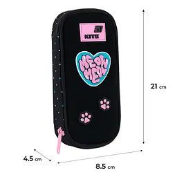 Пенал м'який Kite 662 Pretty Kitty - мініатюра 6
