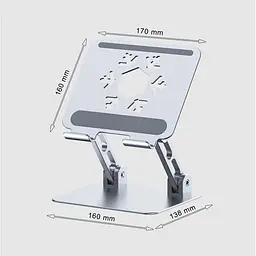 Металева складна підставка Primo SP04 для планшета Silver - мініатюра 2