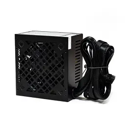 Блок живлення GTL 600 Вт Black, 120 мм, 2xMolex / 3xSATA / 1x6+2-pin / 1x4+4-pin / 1x24-pin, захист SCP / OCP / OVP / UVP, пласкі чорні кабелі збільшеної довжини (GTL-600-120) - мініатюра 3