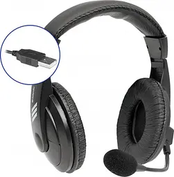 Гарнітура Defender Gryphon 750U USB Black - мініатюра 2