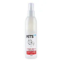 Відлякуючий спрей для котів і собак, що відлякує засіб Pet's Lab СТОП ЗОНА, 150 мл (9037) - мініатюра 2
