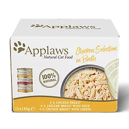 Набір консервів для котів Applaws Chicken Selection in Broth 12 х 156 г