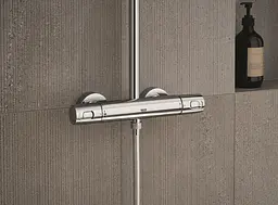 Душова система з термостатом для настінного монтажу Grohe Euphoria System 310 26075001, Хром - мініатюра 6