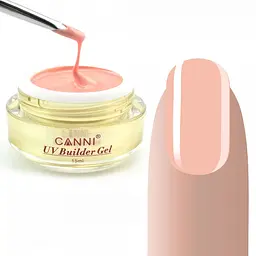 Конструюючий гель Canni 308 Hard Pink 15 мл - мініатюра 2