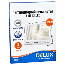Прожектор Delux FMI 13 LED 300Вт 6500K IP65 (90023177) - мініатюра 3