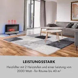 Камін електричний Klarstein Basel Baseline (10035296) - мініатюра 6