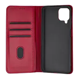 Чохол-книжка Premium Samsung A22 4G (A225) Dark Red - мініатюра 2