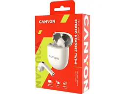 Навушники Canyon TWS-6 Beige (CNS-TWS6BE) - мініатюра 5