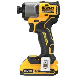 DeWALT Шурупокрут ударний аккумуляторний DeWalt XR Li-Ion 18В акб 2х2А·рік 192Нм 3200об/хв 4200уд/хв кейс TSTAK, ЗП 0.88кг - мініатюра 2
