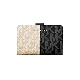 Жіночий гаманець MICHAEL KORS (середній, комбінований з логотипом)