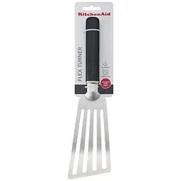 Лопатка з прорізами KitchenAid Classic, 32 см, чорний (KHH024OHOBEG) - мініатюра 2