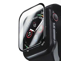 Полімерна 3D плівка Blueo High-Molecule для Apple Watch 7/8/9 41mm Чорний - мініатюра 2