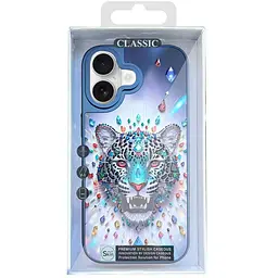 Чохол Epik TPU+PC Crystal Hunt with MagSafe для Apple iPhone 17 (6.3) Blue - мініатюра 3