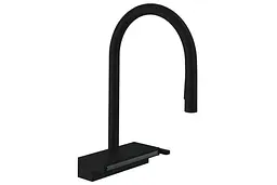 Змішувач для кухні Hansgrohe Aquno Select M81 170 3jet з витяжним виливом matt black 73837670