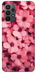 Чохол Demsky Pink flowers для Samsung Galaxy A23 4G