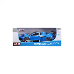Машинка іграшкова Maisto 2025 Corvette ZR1 Coupe, масштаб 1:18 (31475 blue.met) - мініатюра 9