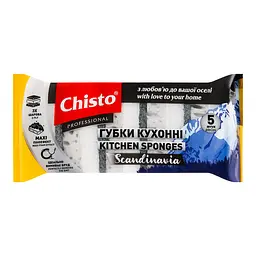 Губки кухонні Chisto Scandinavia, 5 шт. - мініатюра 2