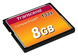 Transcend Карта пам'яті CF 8GB 133X - мініатюра 2