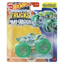 Базова машинка-позашляховик Hot Wheels Monster Trucks Power Smashers 1:64 в асортименті (HYJ19) - мініатюра 5