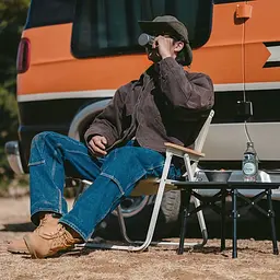 Розкладний стілець Naturehike CNK2300JU012 чорний - мініатюра 2