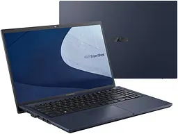 Ноутбук ASUS PRO B1500CEAE-EJ0193R 15.6FHD/Intel i7-1165G7/16/1024F/int/W10P/Black (90NX0441-M02390) - мініатюра 2