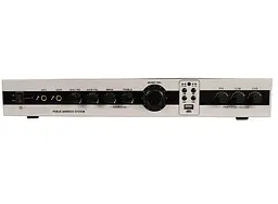 Трансляционный усилитель BiG UNIT150 3zone MP3/FM/BT REMOTE - мініатюра 2