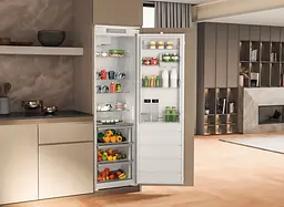 Холодильна камера Whirlpool вбудована, 177x54х54, 314л, А++, ST, інв., білий - мініатюра 2